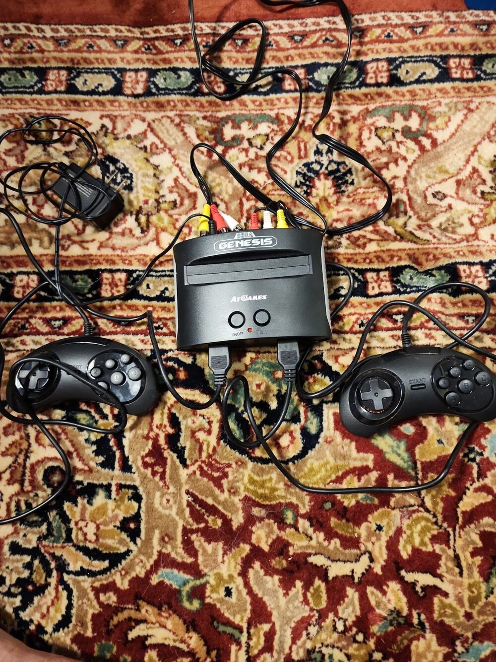 AtGames Sega Genesis Classic Mini Game Console w/ 80 Built-In Games - 2016 Model